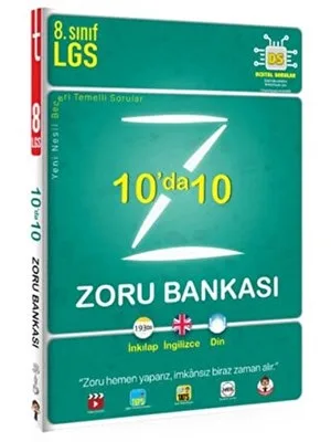 Tonguç Yay.- 8.sınıf Lgs 10'da 10 Zoru Bankası İnkılap-ingilizce-din