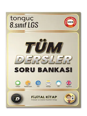Tonguç Yay.- 8.sınıf Soru Bankası Tüm Dersler