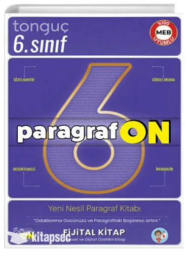 Tonguç Yay.- 6.sınıf Paragraf On Soru Bankası