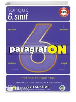 Tonguç Yay.- 6.sınıf Paragraf On Soru Bankası
