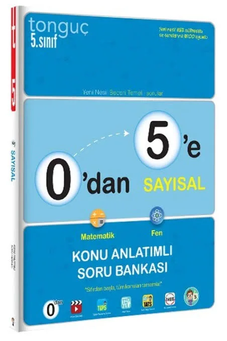 Tonguç Yay.- 0' Dan 5' E Sayısal Konu Anlatımlı Soru Bankası