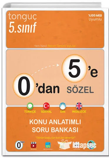 Tonguç Yay.- 0' Dan 5' E Sözel Konu Anlatımlı Soru Bankası