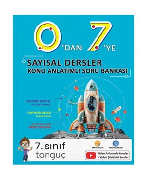 Tonguç Yay.- 0' Dan 7' Ye Sayısal Konu Anlatımlı Soru Bankası