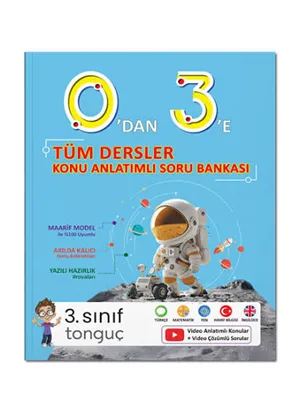 Tonguç Yay.- 0' Dan 3' E Tüm Dersler Konu Anlatımlı Soru Bankası