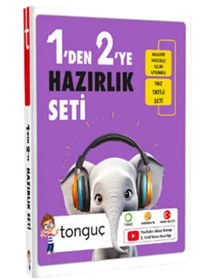 Tonguç Yay.- 1' Den 2' Ye Hazırlık Seti