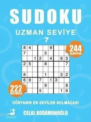 Sudoku Uzman Seviye 7 - Olimpos Yayınları