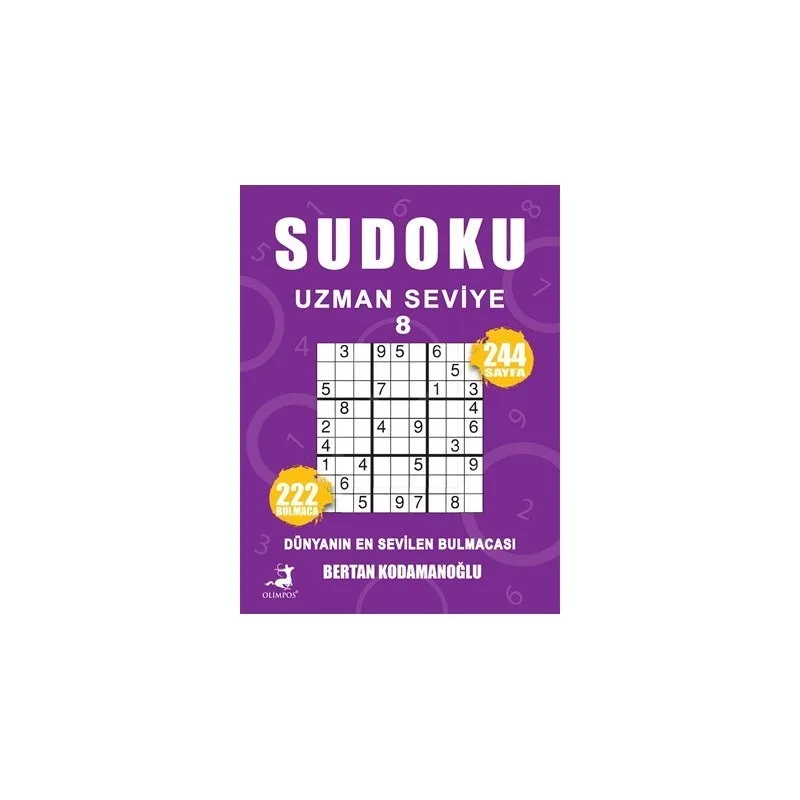 Sudoku Uzman Seviye 8 - Olimpos Yayınları