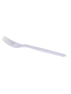 Unıversal Plastik Kaşık Şeffaf 10"lu