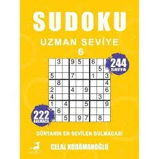 Sudoku Uzman Seviye 6 - Olimpos Yayınları