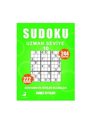 Sudoku Uzman Seviye 10 - Olimpos Yayınları