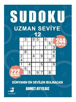Sudoku Uzman Seviye 12 - Olimpos Yayınları
