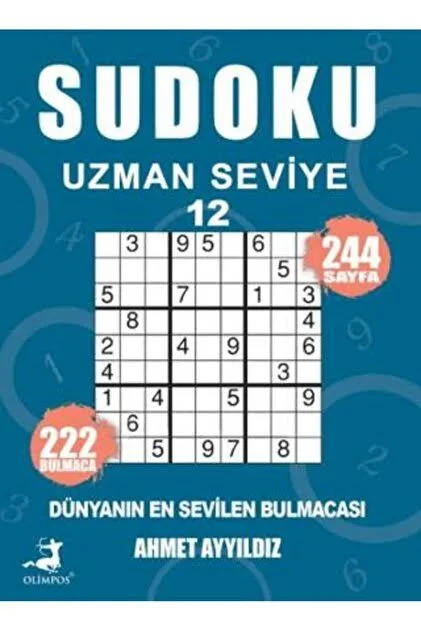 Sudoku Uzman Seviye 12 - Olimpos Yayınları