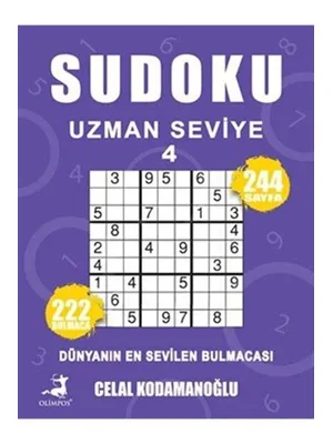 Sudoku Uzman Seviye 15 - Olimpos Yayınları