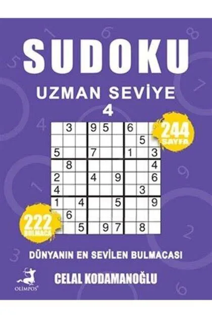 Sudoku Uzman Seviye 15 - Olimpos Yayınları