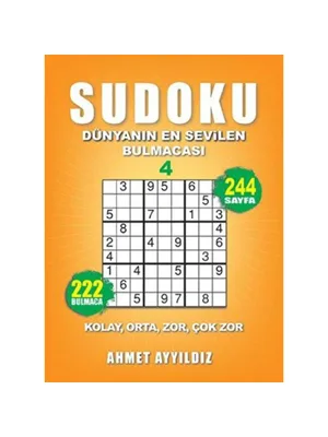 Sudoku Dünyanın En Sevilen Bulmacası 4 - Olimpos Yayınları