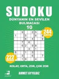 Sudoku Dünyanın En Sevilen Bulmacası 10 - Olimpos Yayınları