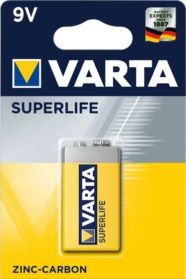 Varta 9v Çinko Karbon Pil Tekli 753027