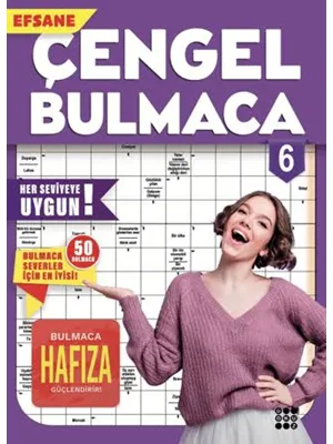 Efsane Çengel Bulmaca 6 - Dokuz Yayınları