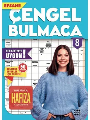 Efsane Çengel Bulmaca 8 - Dokuz Yayınları