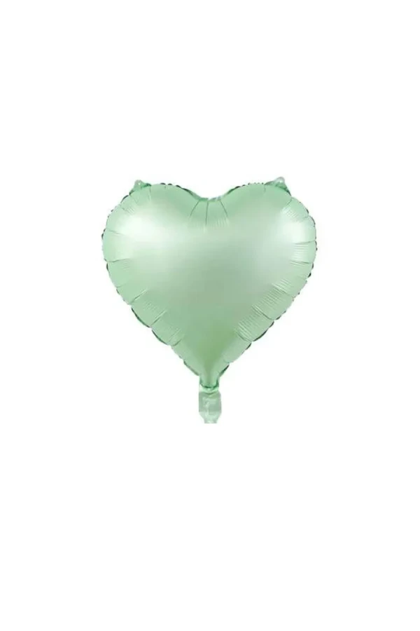 Nedi 18" (45 Cm ) Folyo Balon Kalp Su Yeşili