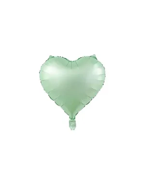 Nedi 18" (45 Cm ) Folyo Balon Kalp Su Yeşili