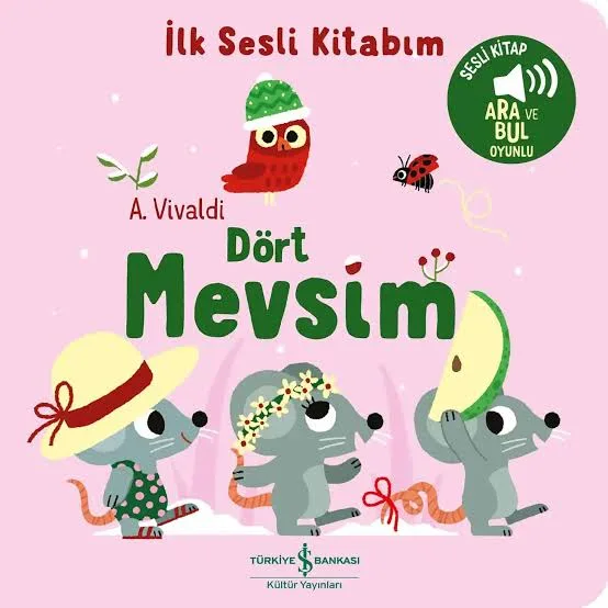 İlk Sesli Kitabım - Dört Mevsim - İş Bankası Yayınları