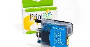 Printpen Brother Lc38\61\65\67\980\1100 Yüksek Kapasite Cyan Kartuş 12214