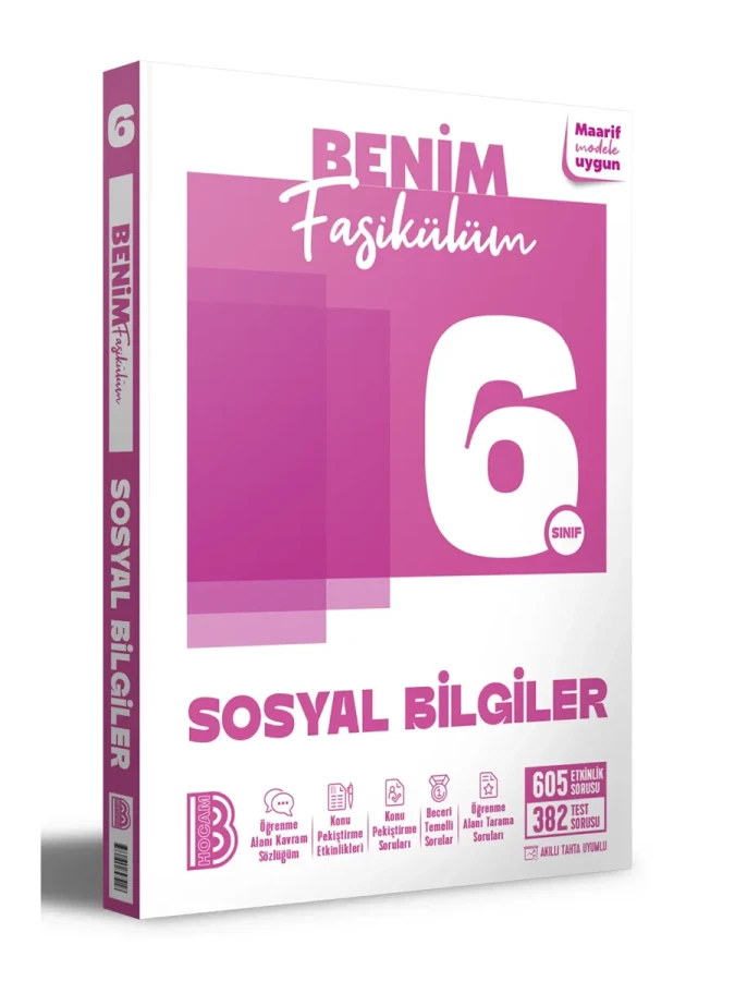 Benim Hocam Yay.-6.sınıf Sosyal Bilgiler Benim Fasikülüm