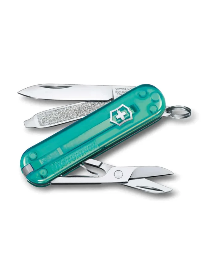 Victorinox Çakı Classıc Tropıcal Surf Şeffaf Turkuaz Vt0.6223.t24g