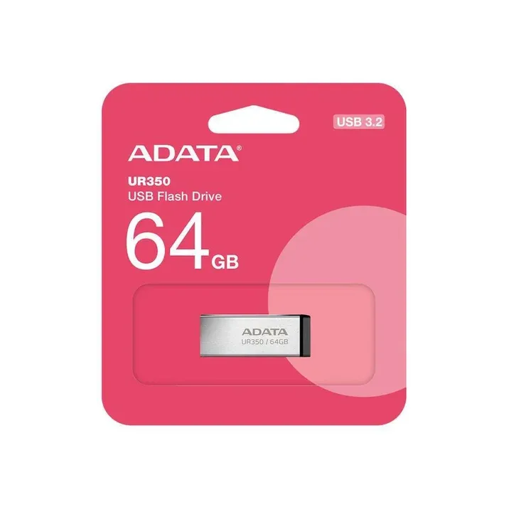 Adata Ur350 64 Gb Usb 3.2 Gen1 Metal Flash Bellek