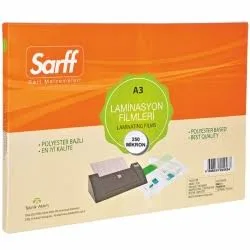 Sarff A3 250 Mic Laminasyon Filmi 50''li 15309031