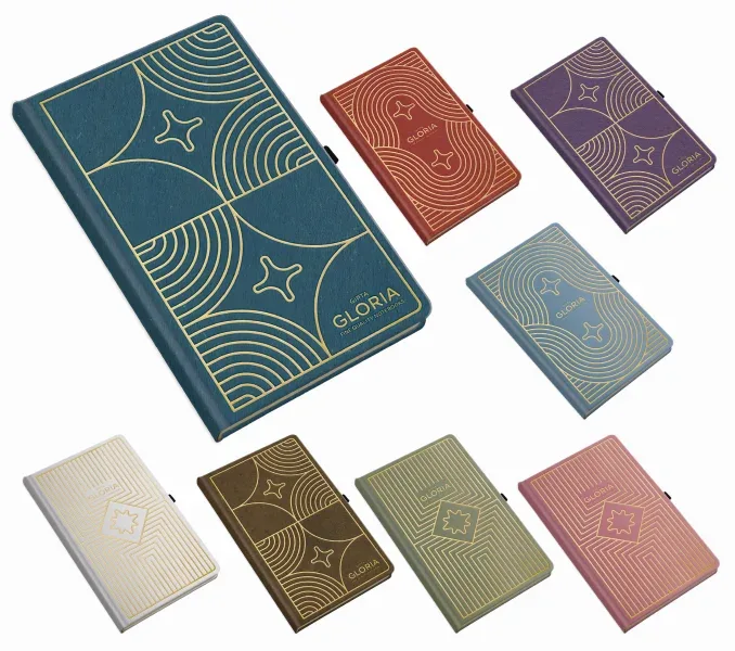Gıpta Gloria 13x21 Cm Sert Kapak Defter Kareli 120 Yp 7542