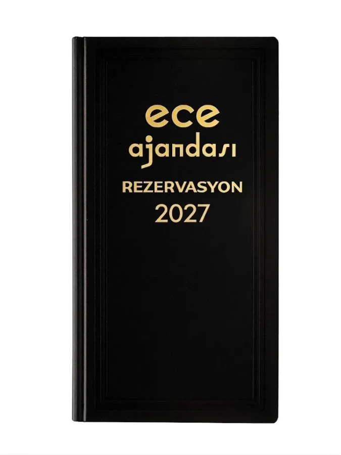 Ece 17x33 Rezervasyon Ajandası Avrasya (2027)