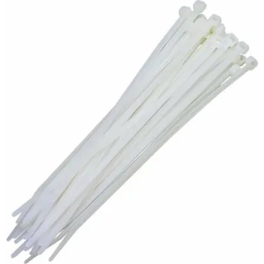 Mutlusan 250x4.8 Mm Kablo Bağı Kelepçe Beyaz 100lü