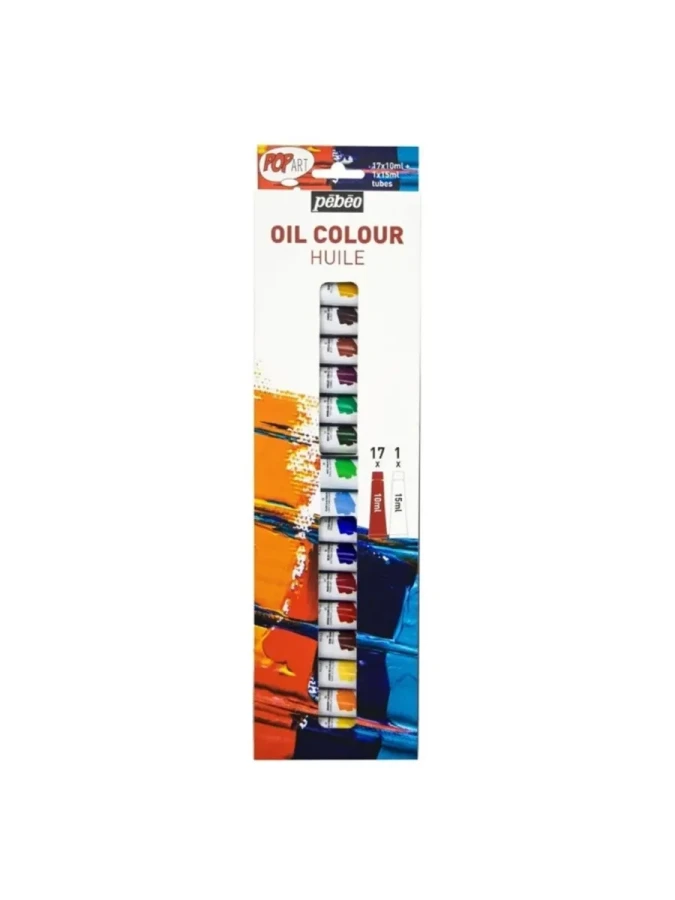 Pebeo Pop Art 17x10 Ml+1 X15 Ml Yağlı Boya Seti 669610