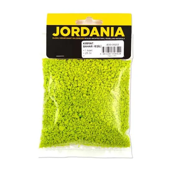 Jordania 25 Gr Kırpıntı Sünger Bahar Yeşili 05202