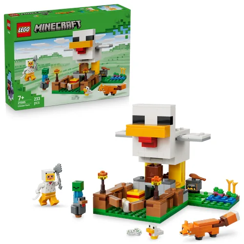 Lego Minecraft Tavuk Çiftliği 21585