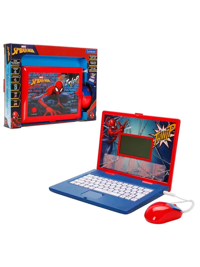 Sunman Spiderman Eğitici İngilizce-türkçe Laptop (124 Aktivite) Sun-00008834