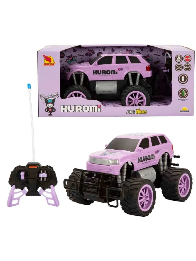 Sunman 1:18 Suncon Jumbo Wheels Kuromi Uzaktan Kumandalı Şarjlı Arazi Aracı Sun-s00006217