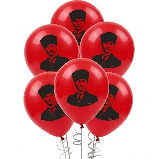 Balloons 12" Balon 10"lu Atatürk