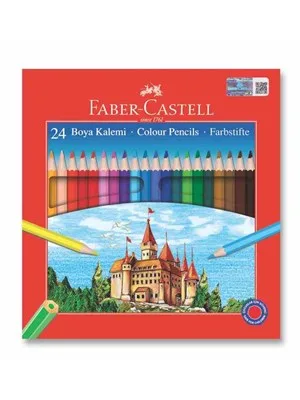 Faber Castell Kuruboya Kalemi 24 Renk 116324