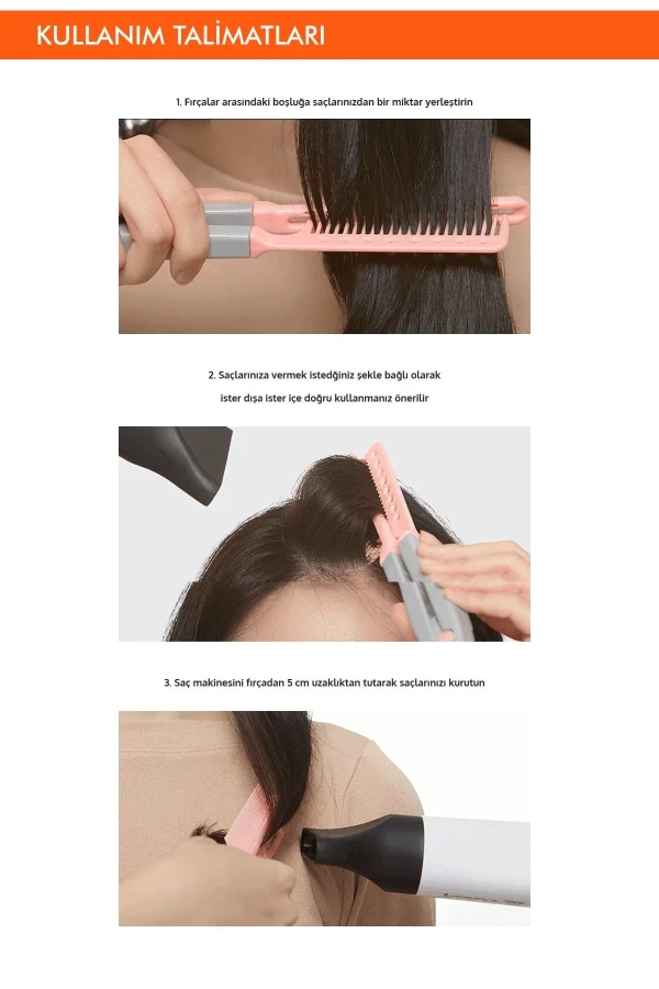 Apieu Easy Hair Dry Saç Şekillendirme Ustası