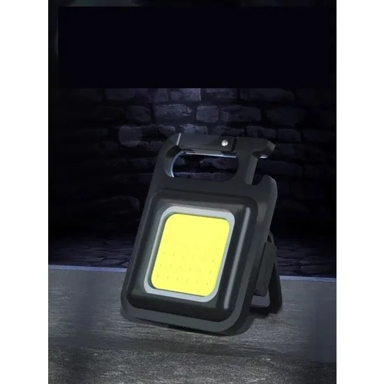 30 Ledli Mıknatıslı Mini Anahtarlık Flash Kamp Lambası
