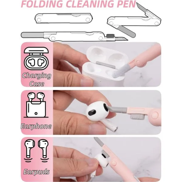 Çok Amaçlı Temizleyici Kit ve Telefon Standı