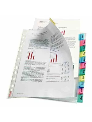 Esselte Ayraçlı Poşet Dosya 8 Renk Slt-414150