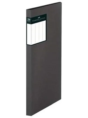 Faber Castell A4 Sunum Dos.desenli 20 Li K.gri 320103