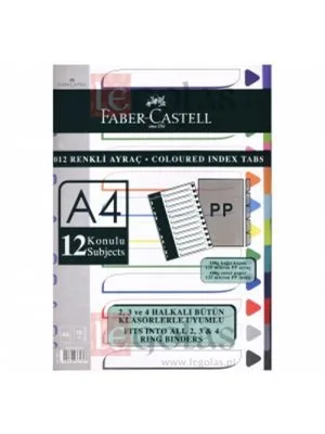 Faber Castell A4 Seperatör 5 Renk Fc-2005 5250105