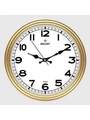 Galaxy 29 Cm Duvar Saati Altın 200-a