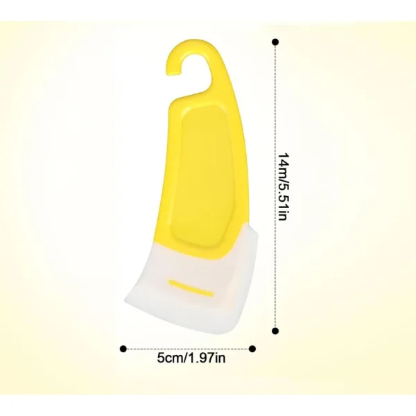 Silikon Uçlu Bulaşık Temizleme Kazıyıcı Spatula