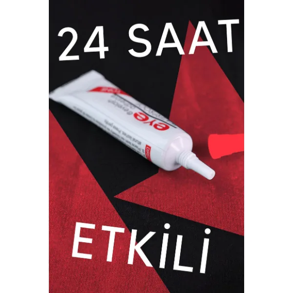 Su Geçirmez Kirpik Yapıştırıcısı Glue Siyah Renk